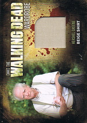 Cryptozoic The Walking Dead Season 2 Wardrobe Card M14 Hershel's Beige Shirt