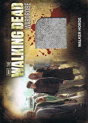 Cryptozoic The Walking Dead Season 2 Wardrobe Card M30 Walker Horde
