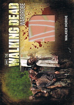 Cryptozoic The Walking Dead Season 2 Wardrobe Card M32 Walker Horde
