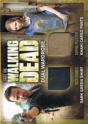 Cryptozoic The Walking Dead Season 2 Wardrobe Card DM01 Rick & Sophia