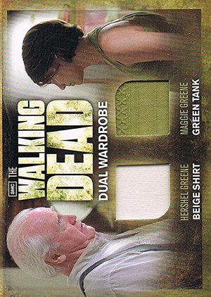 Cryptozoic The Walking Dead Season 2 Wardrobe Card DM02 Hershel & Maggie