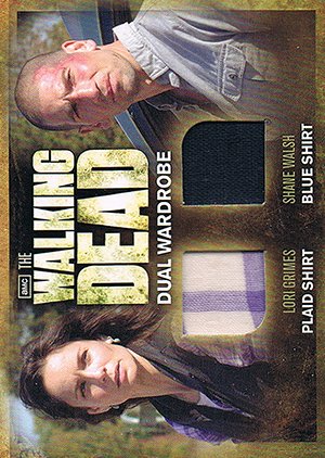 Cryptozoic The Walking Dead Season 2 Wardrobe Card DM03 Lori & Shane