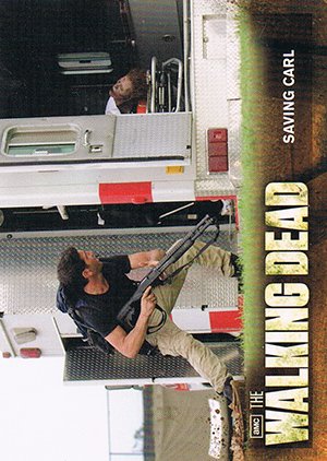 Cryptozoic The Walking Dead Season 2 Base Card 26 Saving Carl