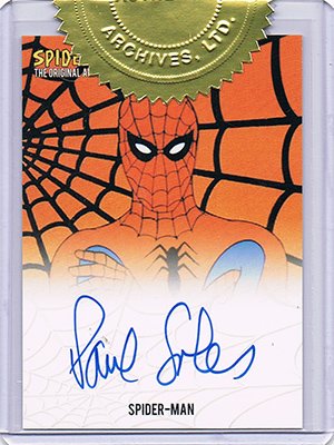 Rittenhouse Archives Spider-Man: The Original Animated Series Autographs  The Voice of Spider-Man