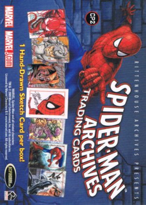 Rittenhouse Archives Spider-Man Archives Promo Card CP2 Fan Expo 2009