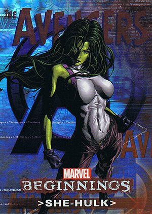 Upper Deck Marvel Beginnings Series III Holograms HA-29 She-Hulk
