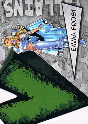Upper Deck Marvel Beginnings Series III Die-Cut Villains Card V-11 Emma Frost