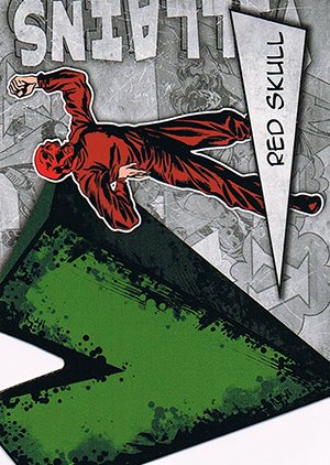 Upper Deck Marvel Beginnings Series III Die-Cut Villains Card V-33 Red Skull