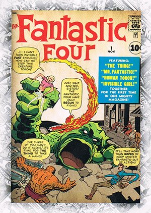 Upper Deck Marvel Beginnings Series III Break Through Card B-91 Fantastic Four #1