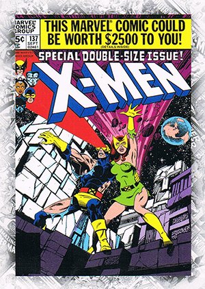Upper Deck Marvel Beginnings Series III Break Through Card B-92 X-Men (vol. 1) #137