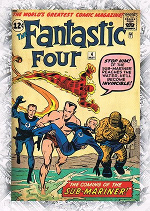Upper Deck Marvel Beginnings Series III Break Through Card B-108 Fantastic Four #4