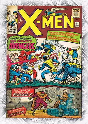 Upper Deck Marvel Beginnings Series III Break Through Card B-109 X-Men #9