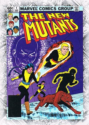 Upper Deck Marvel Beginnings Series III Break Through Card B-111 The New Mutants #1