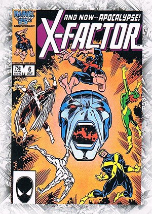Upper Deck Marvel Beginnings Series III Break Through Card B-115 X-Factor (vol. 1) #6