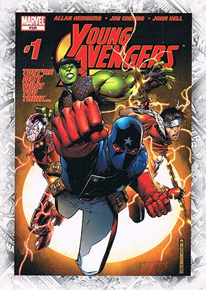 Upper Deck Marvel Beginnings Series III Break Through Card B-125 Young Avengers #1