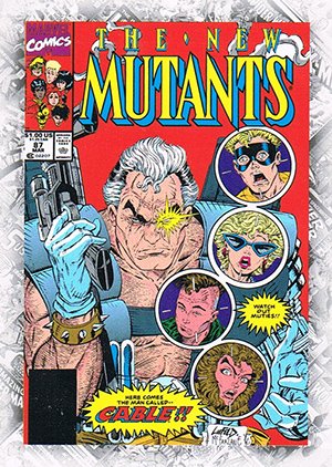Upper Deck Marvel Beginnings Series III Break Through Card B-130 New Mutants #87