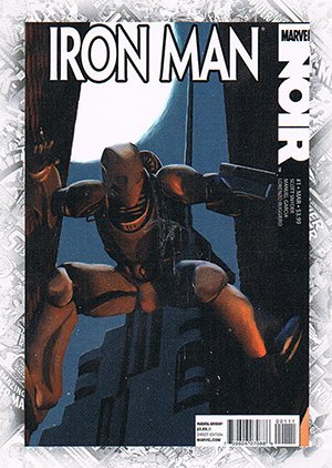 Upper Deck Marvel Beginnings Series III Break Through Card B-133 Iron Man Noir #1