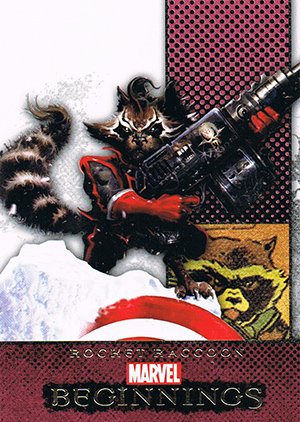 Upper Deck Marvel Beginnings Series III Base Card 369 Rocket Raccoon