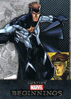 Upper Deck Marvel Beginnings Series III Base Card 367 Justice