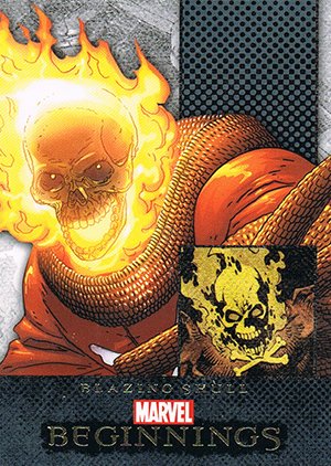 Upper Deck Marvel Beginnings Series III Base Card 412 Blazing Skull