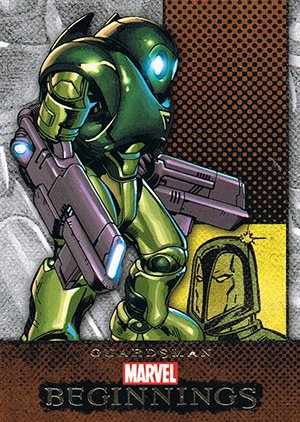 Upper Deck Marvel Beginnings Series III Base Card 422 Guardsman