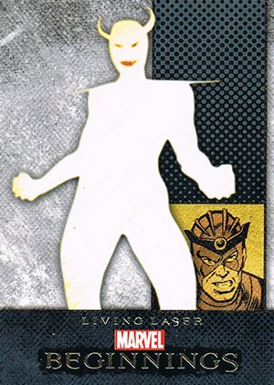 Upper Deck Marvel Beginnings Series III Base Card 475 Living Laser