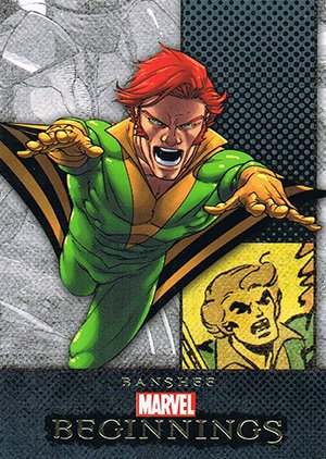 Upper Deck Marvel Beginnings Series III Base Card 487 Banshee