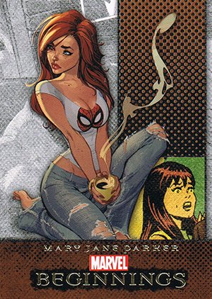 Upper Deck Marvel Beginnings Series III Base Card 497 Mary Jane Parker
