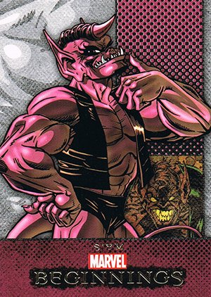Upper Deck Marvel Beginnings Series III Base Card 501 S'ym