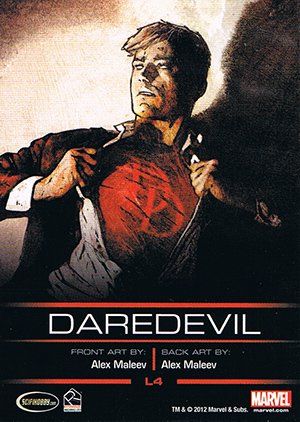 Rittenhouse Archives Legends of Marvel Daredevil L4 