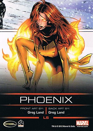 Rittenhouse Archives Legends of Marvel Marvel Girl/Phoenix L5 