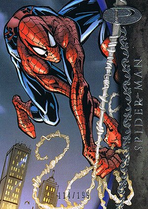 Upper Deck Marvel Premier Base Card 5 Spider-Man