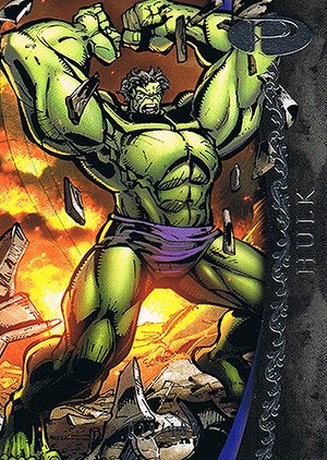 Upper Deck Marvel Premier Base Card 9 Hulk