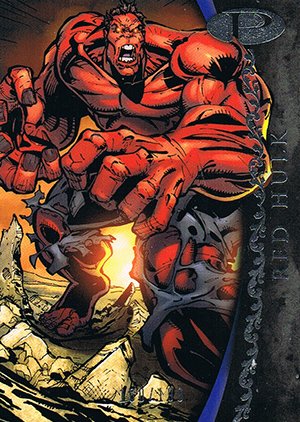 Upper Deck Marvel Premier Base Card 12 Red Hulk