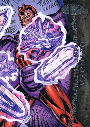 Upper Deck Marvel Premier Base Card 44 Magneto
