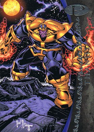 Upper Deck Marvel Premier Base Card 47 Thanos
