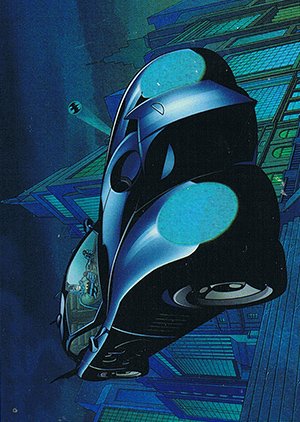 Cryptozoic Batman: The Legend The Batmobile Card BM5 
