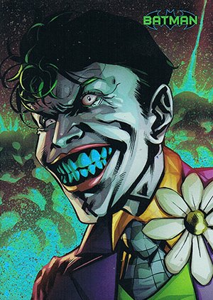 Cryptozoic Batman: The Legend Parallel Foil Card 12 The Joker