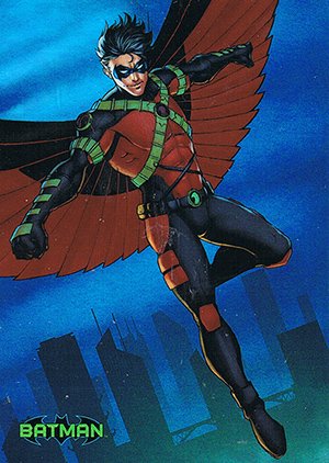 Cryptozoic Batman: The Legend Parallel Foil Card 34 Red Robin