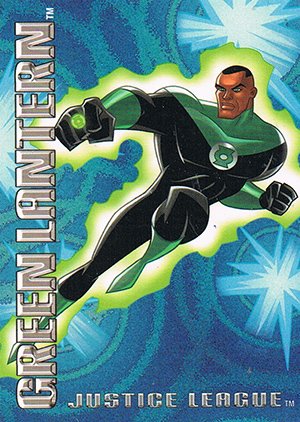 KF Holdings Justice League (Post Cereal) Base Card 3 of 7 Green Lantern