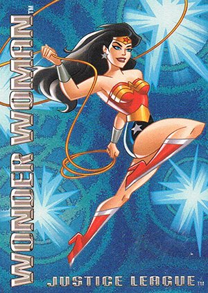 KF Holdings Justice League (Post Cereal) Base Card 7 of 7 Wonder Woman