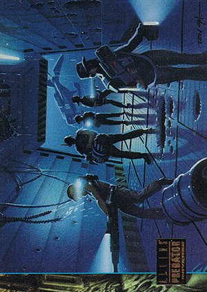 Topps Aliens/Predator Universe Operation: Aliens Card A5 