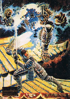 Topps Aliens/Predator Universe Base Card 13 Dark Horse Comics No. 4