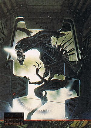 Topps Aliens/Predator Universe Base Card 20 Aliens II TPB