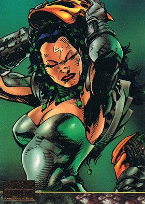 Topps Aliens/Predator Universe Base Card 70 Machiko wonders what disappoints the Hunters
