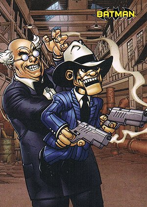 Cryptozoic Batman: The Legend Base Card 60 Ventriloquist & Scarface