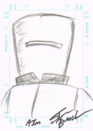 Fleer/Skybox Marvel Creators Collection 98 (MCC98) SketchaGraph Card  Stan Bunche