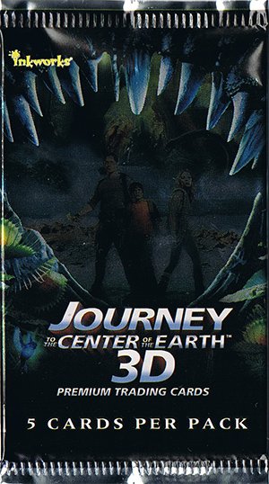 Inkworks Journey to the Center of the Earth 3D   Empty Wrapper