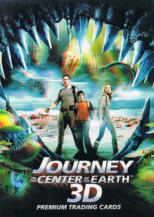 Inkworks Journey to the Center of the Earth 3D Base Card 1 The Ultimate Journey