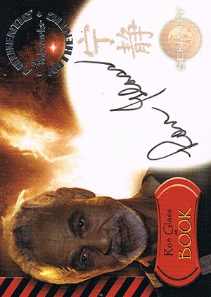 Inkworks Serenity Autograph Card A9 Ron Glass as Book